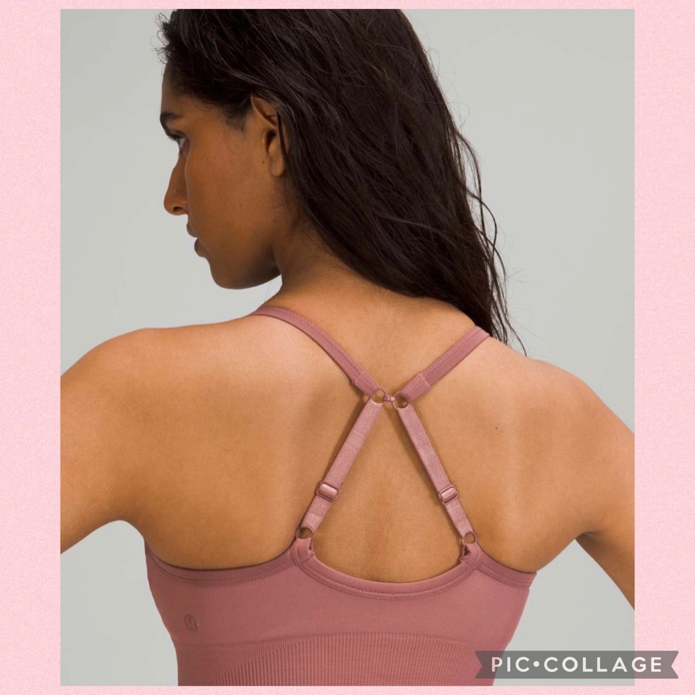Lululemon Ebb to Street Bra Light Support Spiced Chai - Picture 3 of 9
